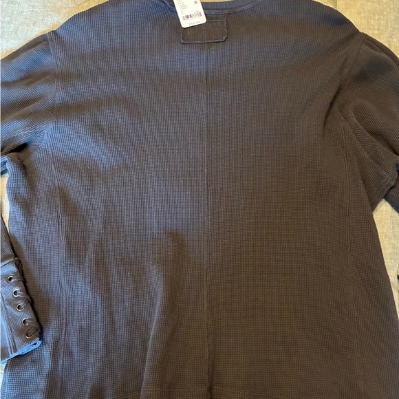 We The Free Lapis Cuff Thermal Long Sleeve Tee - Picture 5 of 7
